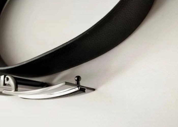 Ceinture en cuir chic avec plaque métalique - photo numéro 3