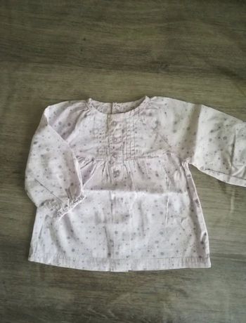Blouse ml 6 mois fille