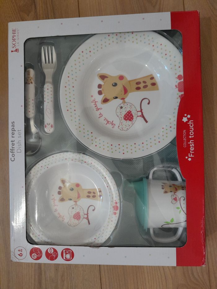 Set vaisselle Sophie la girafe