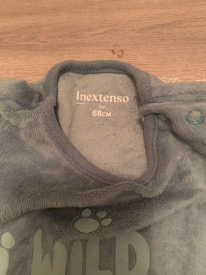 Pyjama deux pièces bleu - photo numéro 3