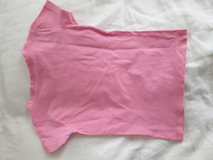 T-shirt MC uni rose bonbon - 2A - Zeeman - photo numéro 3