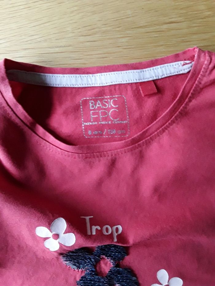 Ti-shirt manches longues à sequins - photo numéro 2
