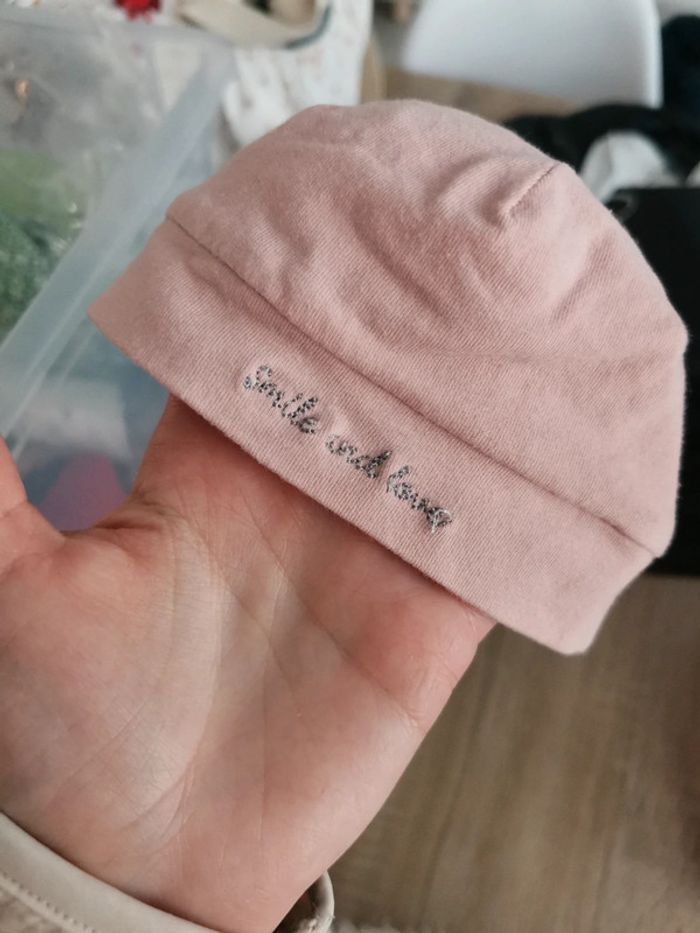 Bonnet nouveau né - photo numéro 2