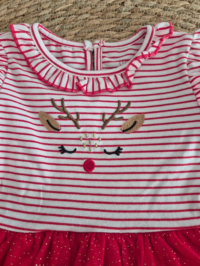 Magnifique robe "petit renne de Noël" 18 mois Primark - photo numéro 4