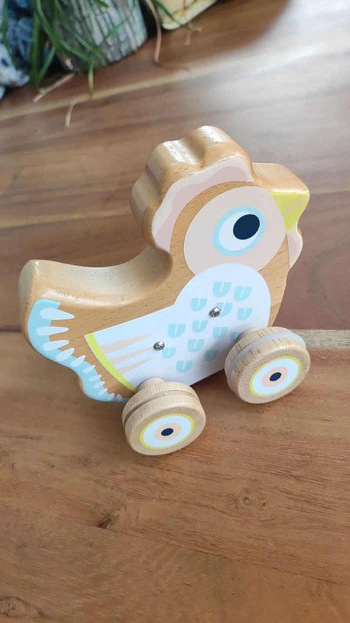 Poulette en bois - photo numéro 2