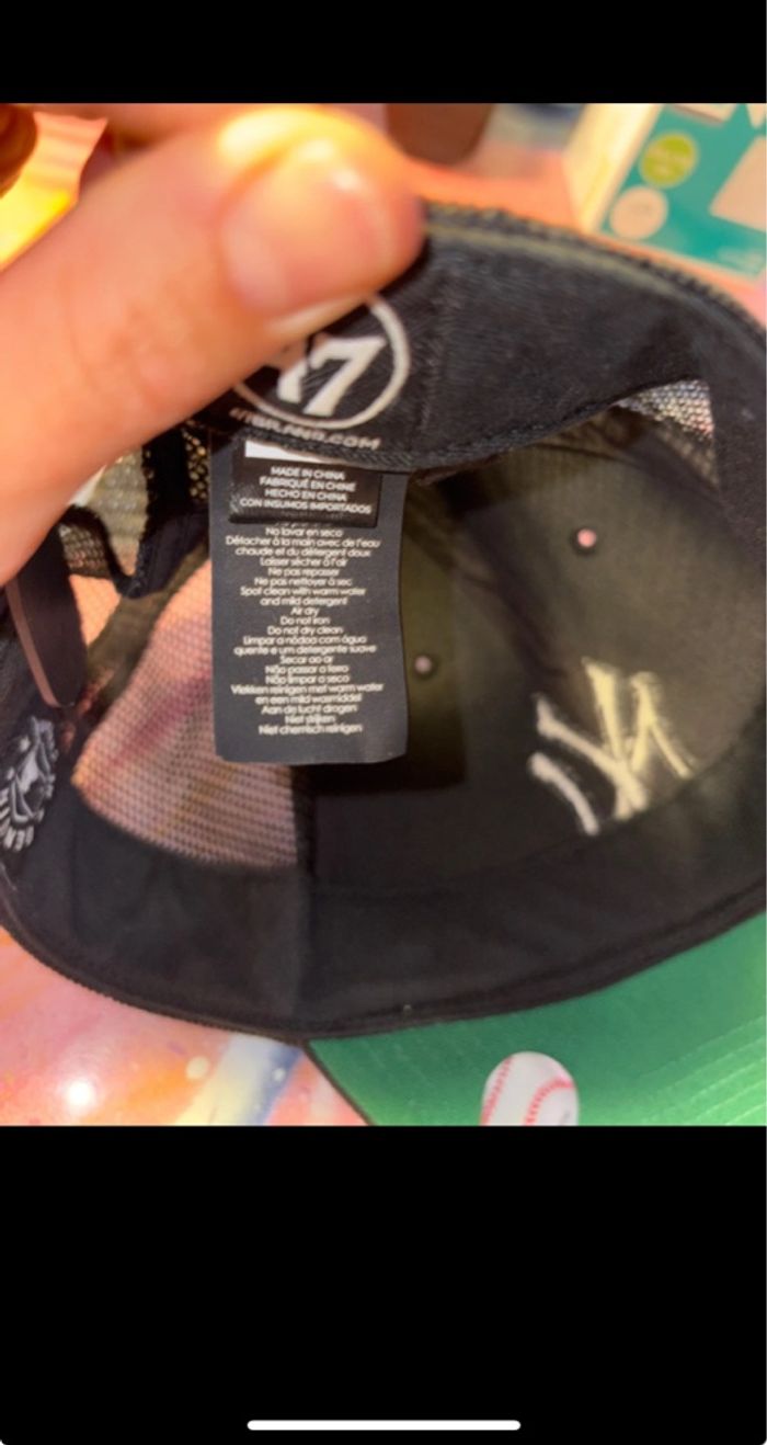 Casquette noire NY - photo numéro 8