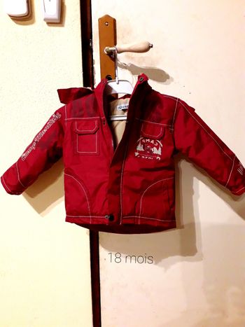 Manteau hiver garçon en 18 mois