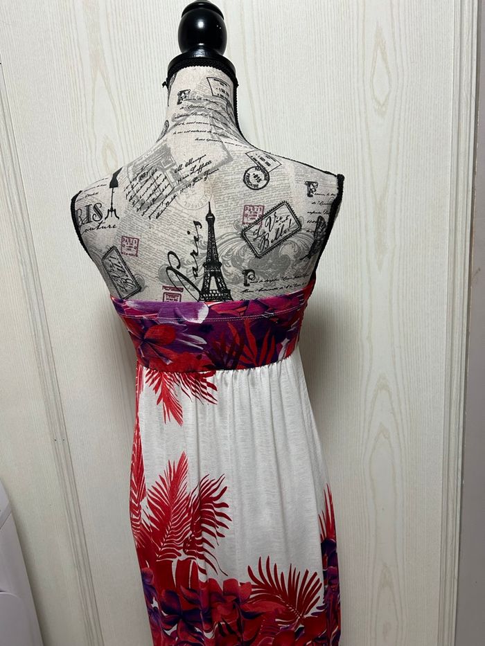 longue robe d’été épaule dénudée culture love - photo numéro 7