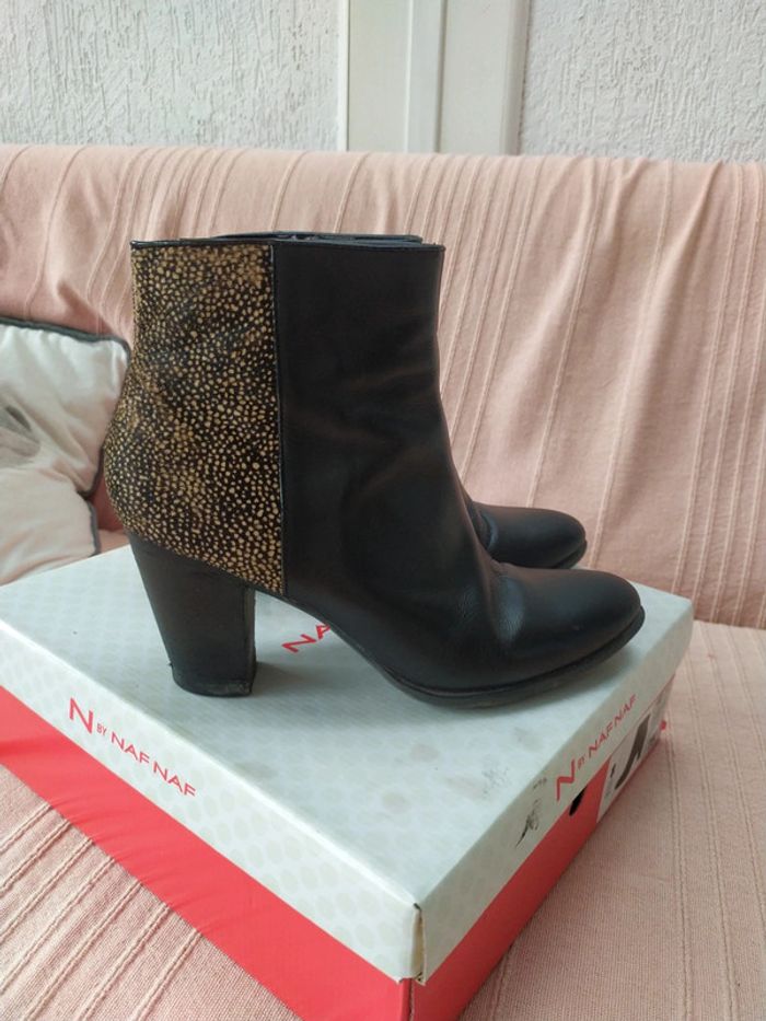 Bottines cuir taille 40