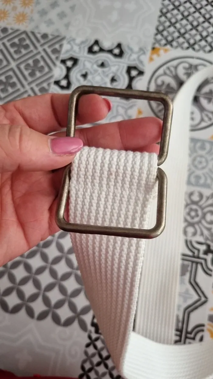 Ceinture blanche taille 110 - photo numéro 7