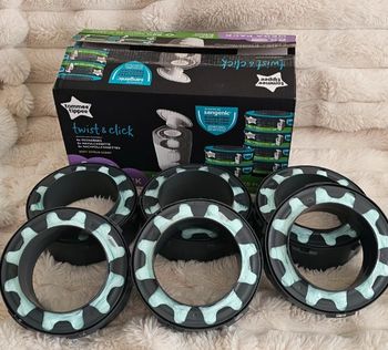 Lot de 6 recharges originales Twist & click Tommee Tippee 