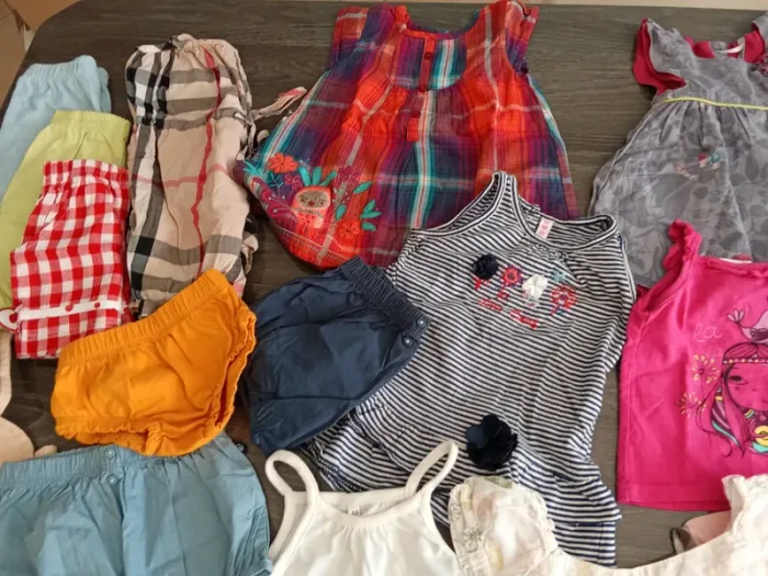Lot vêtements fille été 6 mois - photo numéro 7