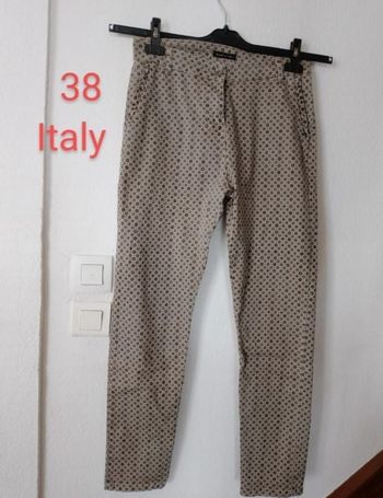 Pantalon à motifs femme 38