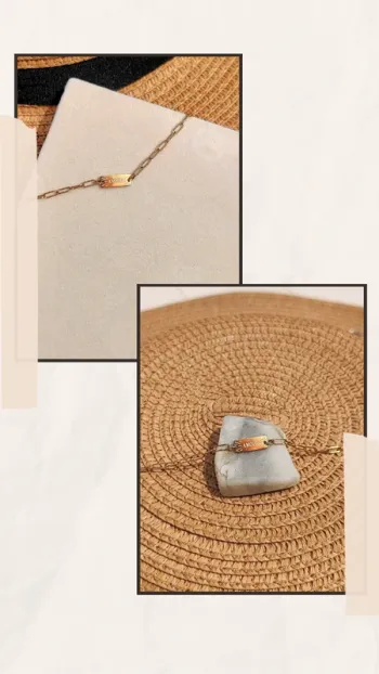Sunset Love - bracelet gravé