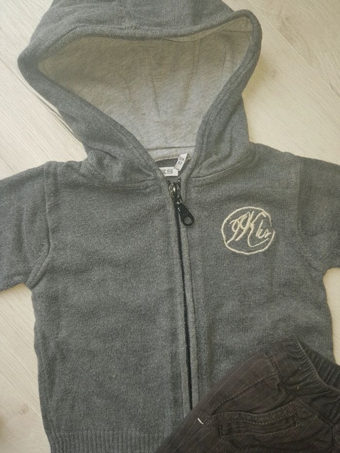 Lot de 3 articles garçon 6mois ikks orchestra petit kimbaloo - photo numéro 3