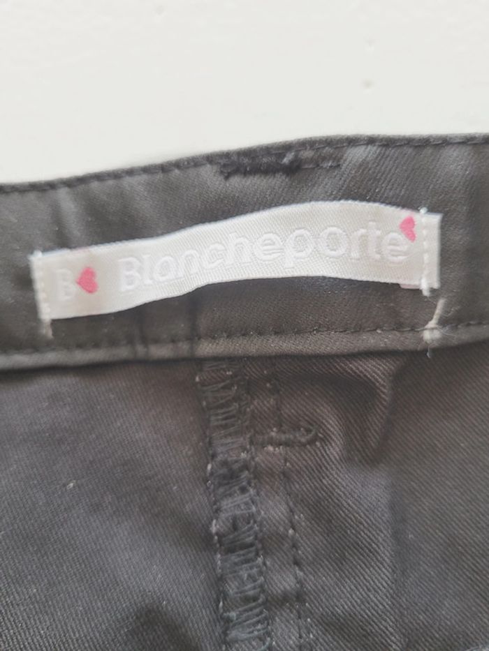 Pantalon noir effet sky strech - photo numéro 6