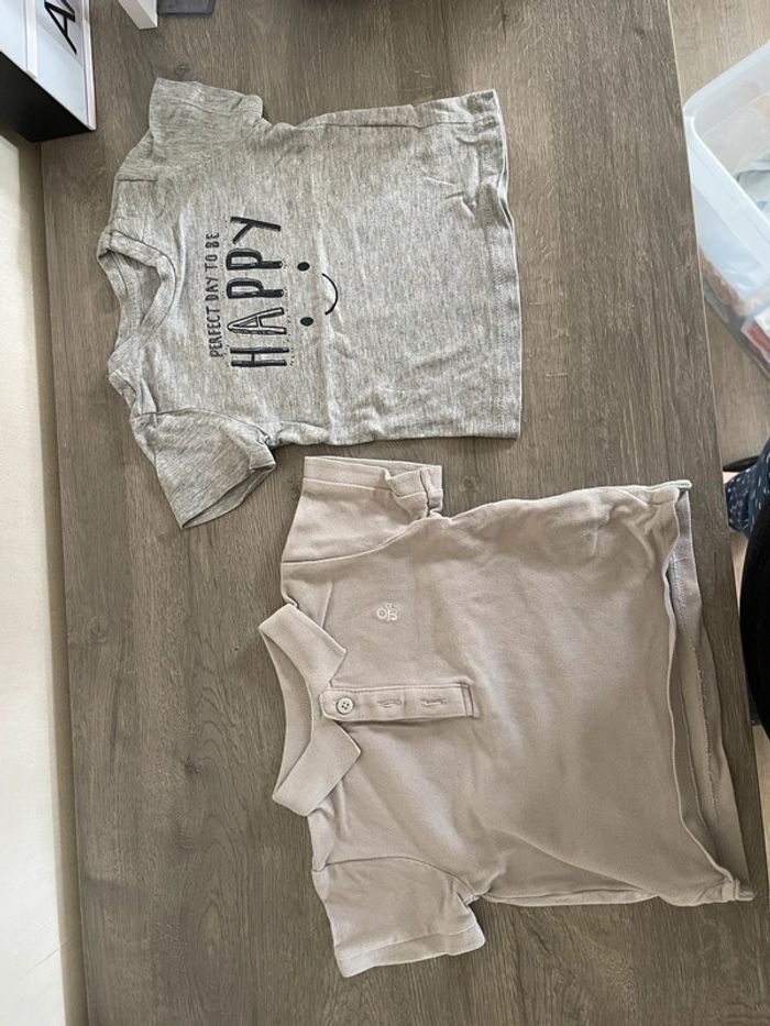 Lot de 19 tee-shirts taille 6 mois - photo numéro 9