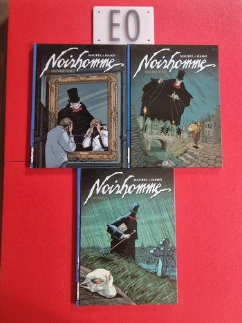 Lot de 3 bd noirhomme 1 à 3,EO (série complète)