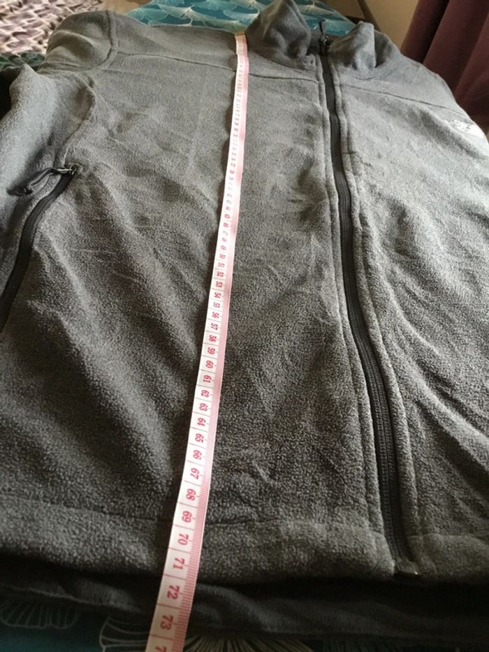 Veste polaire type softshell pour homme The North Face gris foncé taille L 056 - photo numéro 18