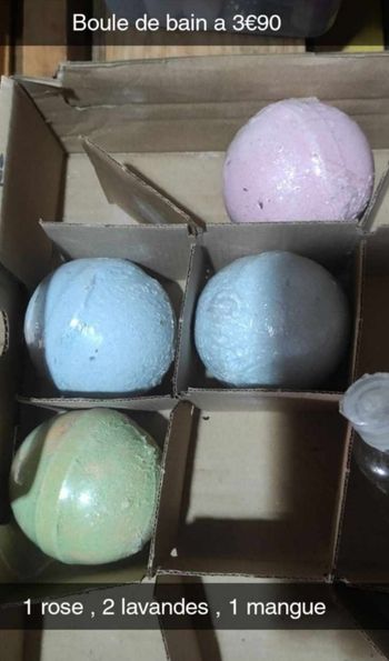 Grosse bombe de bain