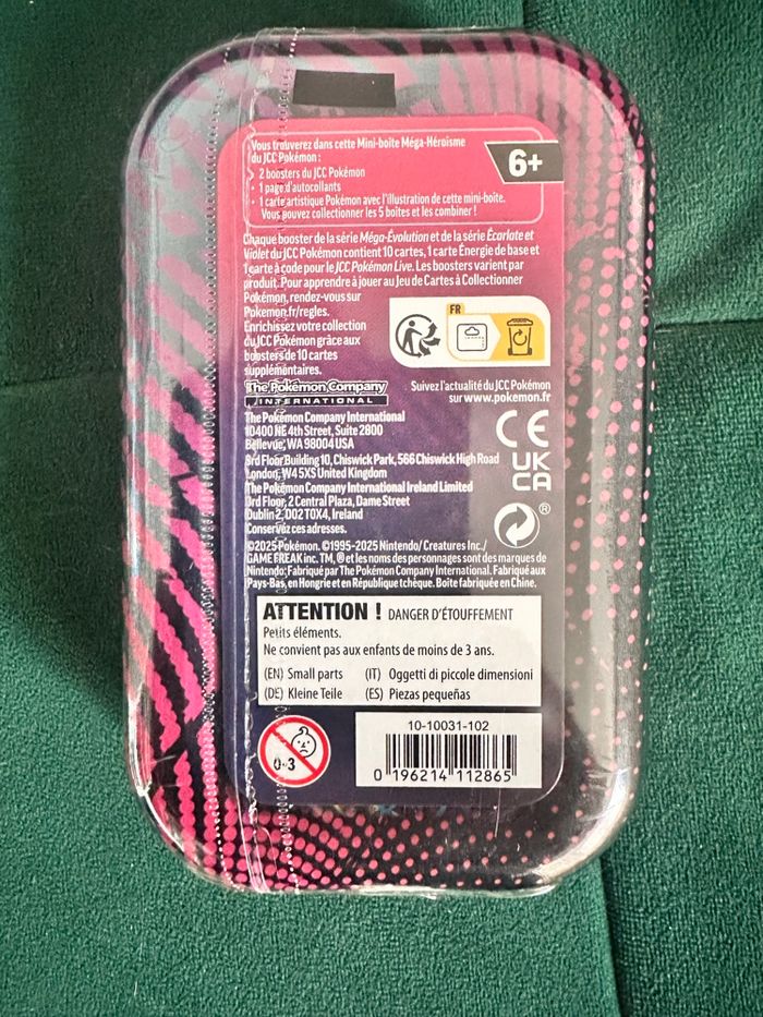 Pokémon tins mega évolution ME01 - photo numéro 2