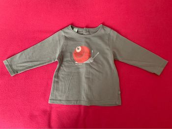 Blouse manches longues Obaïbi 6 mois - 68cm