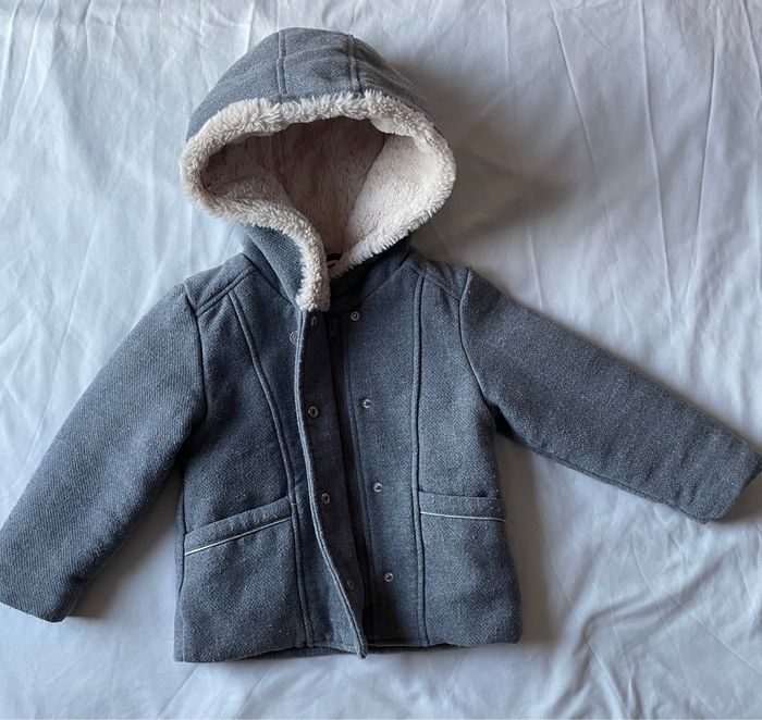 Manteau fourré type defeel-coat