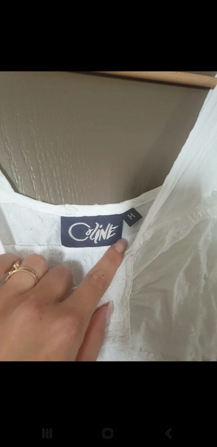 Haut blanc "Coline" - photo numéro 6