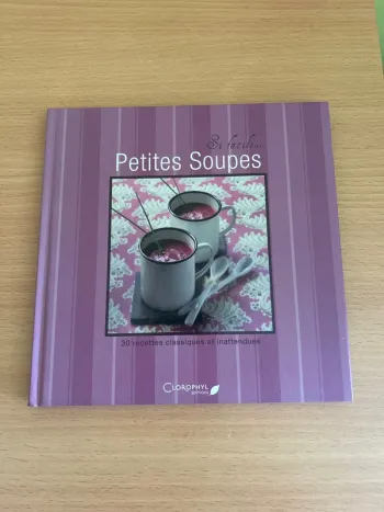 Livre de recette petites soupes