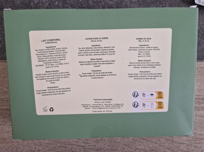 Coffret de bain neuf - photo numéro 2