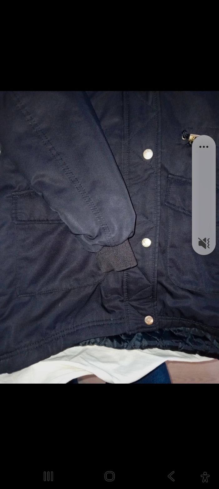 Parka noire 11-12 ans H&M - photo numéro 3