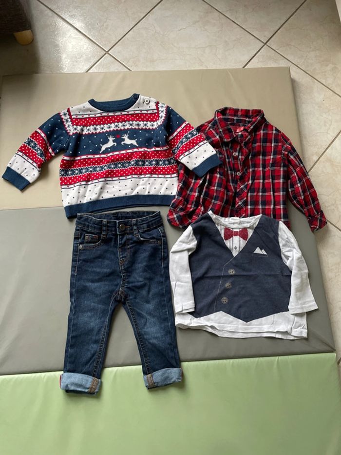 Ensemble de Noël/fête 12 mois