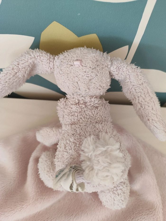 Doudou lapin couverture mouchoirs jellycat - photo numéro 5