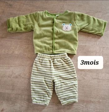 Ensemble bébé 3mois