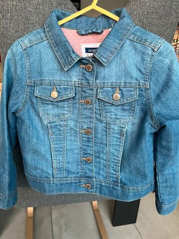 Veste en jean fille 3 ans