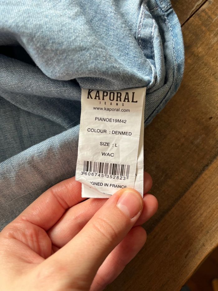 Chemise Jean Kaporal - photo numéro 5