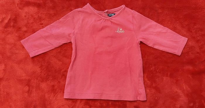 T shirt kiabi 6 mois