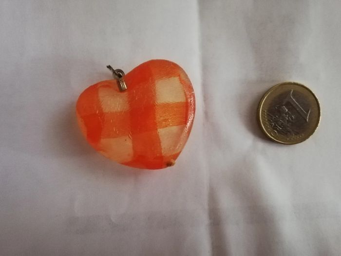 Magnifique pendentif vintage coeur original - photo numéro 3