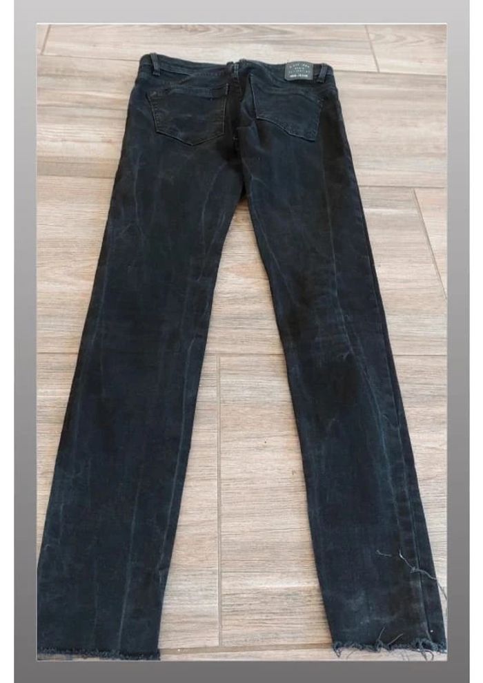 Jeans mango taille 34 noir - photo numéro 8