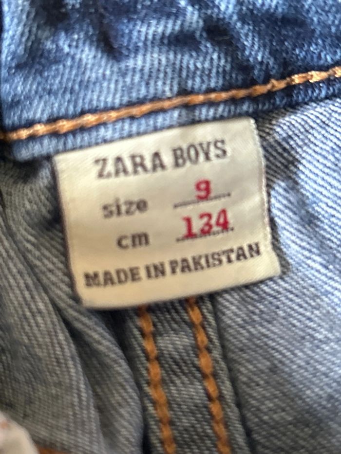 Short /bermuda jeans 9 ans Zara - photo numéro 4
