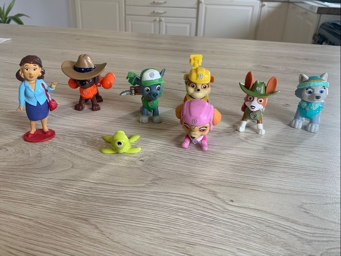Figurines Pat Patrouille lot des chiens super héros - photo numéro 4