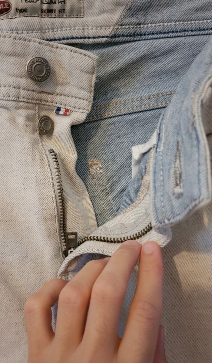 Jean blanc Teddy Smith - photo numéro 3