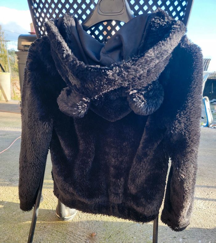 Veste/gilet fausse fourrure 12/14ans, 146-152cm - photo numéro 10