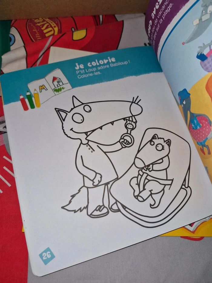 Mon cahier d activités ptit loup les vacances - photo numéro 6