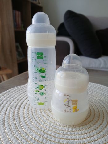 Lot Mam Biberon EasyStart Anti-Colique Nature et Easy Active - MAM