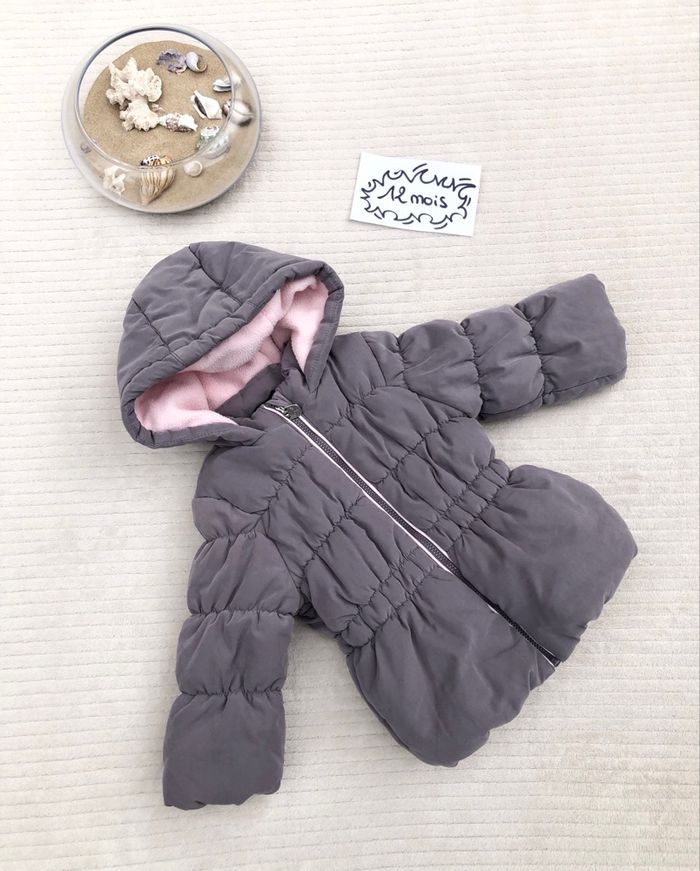 Manteau chaud en très bon état - 12 mois - Pat&Ripaton