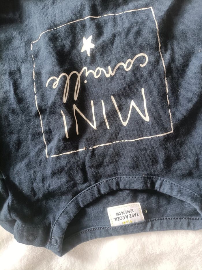 Lot garçon 9-12 mois – Mini canaille - photo numéro 6