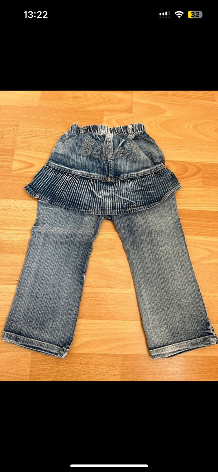 Jean Peperoncino bleu denim - photo numéro 3