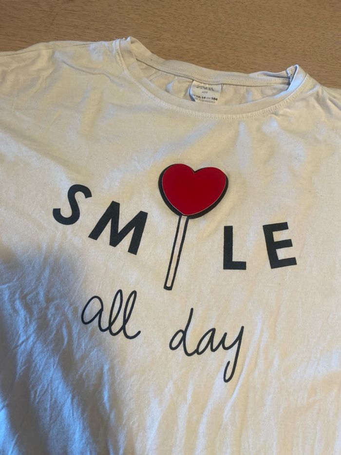 T shirt manches longues Zara 13/14 ans - photo numéro 2