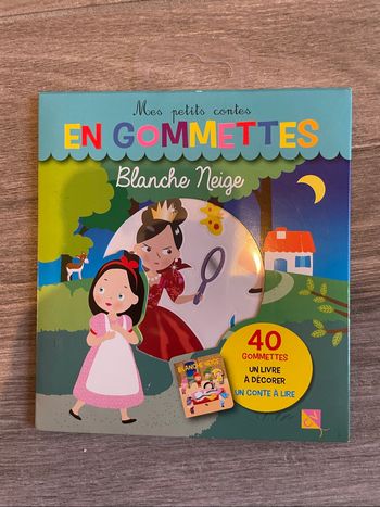 Livre et gommettes